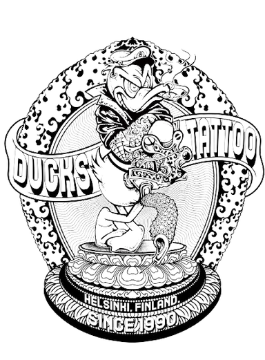 Duck's Tattoo logo